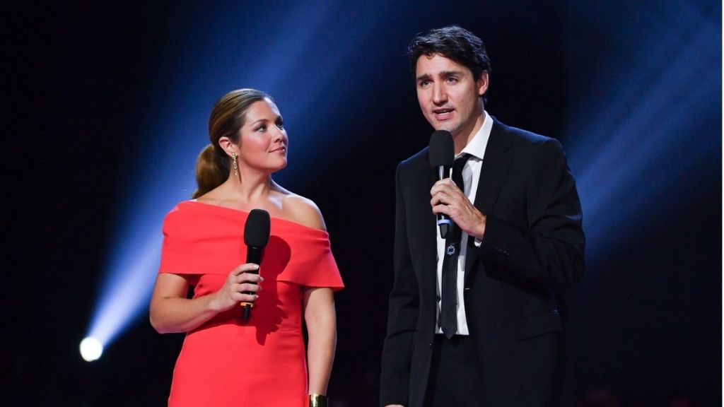 Justin Trudeau and Sophie Gregoire Trudeau