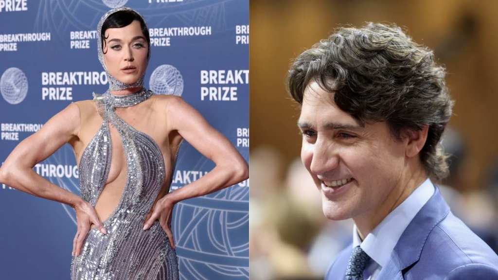 Katy Perry and Justin Trudeau