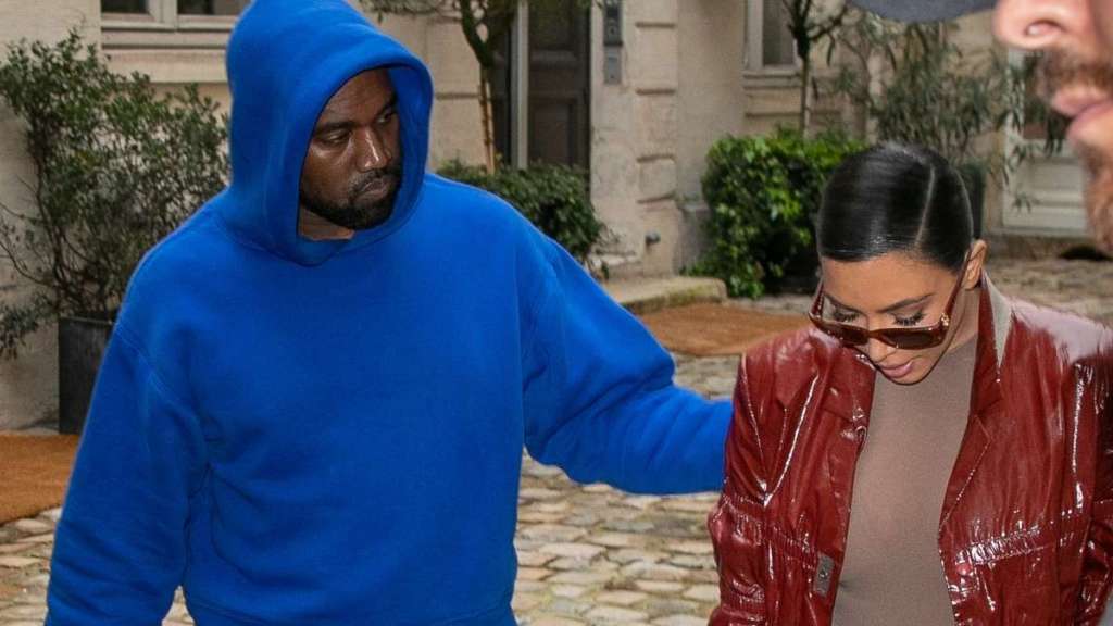 Kim Kardashian and Kanye West