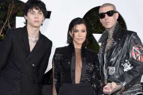 Kourtney Kardashian London Barker and Travis Barker