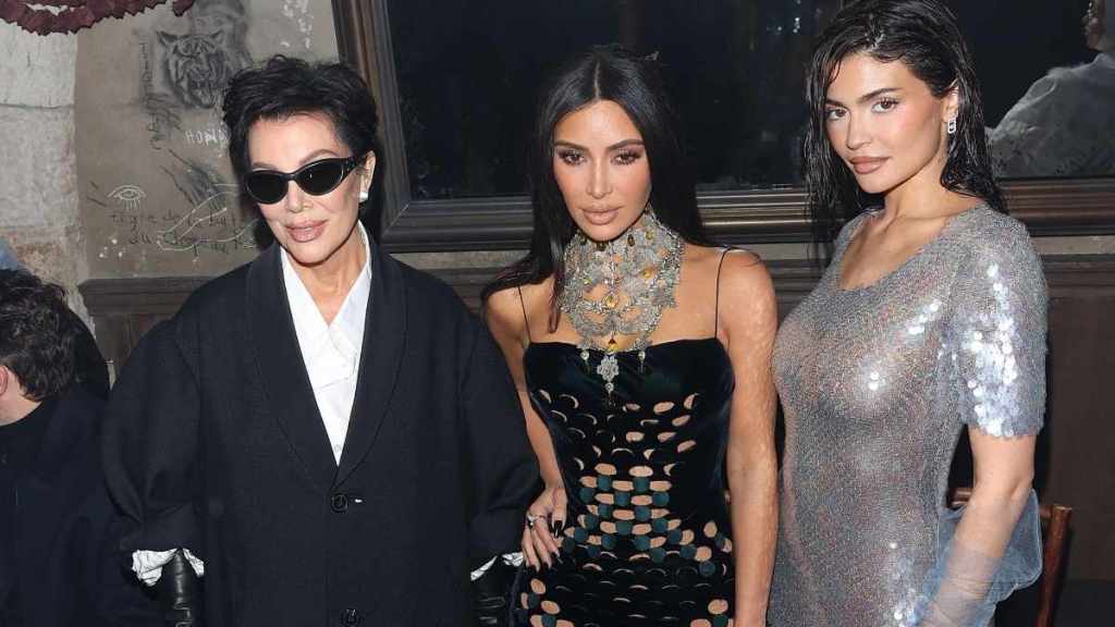 Kris Jenner, Kim Kardashian and Kylie Jenner