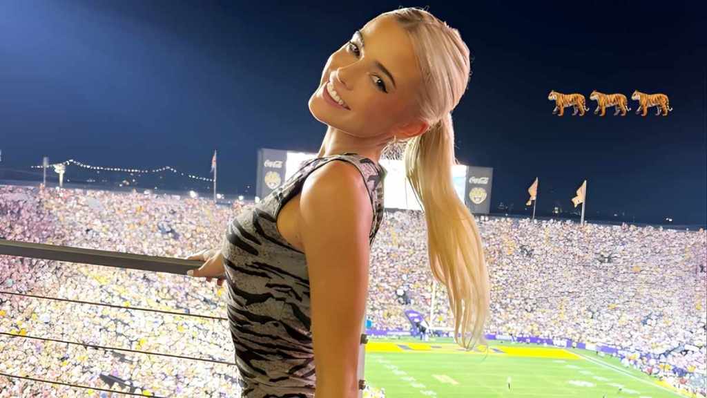 Livvy Dunne's Minidress for Game Day Is a Total Showstopper