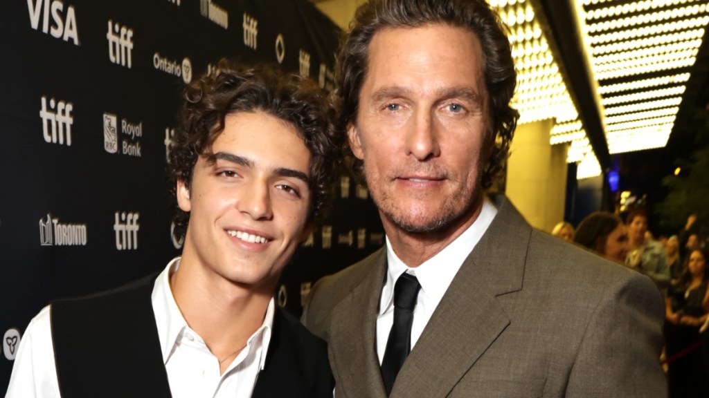 Matthew McConaughey Is Not His Son's 'Safety Net'