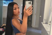 Megan Thee Stallion's Mirror Selfie in Mini-Shorts Is Impossible to Ignore