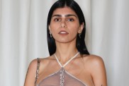 Mia Khalifa Showcasing Her Abs in Sheer Skirt Has Fans Saying 'Waist Is Snatched'