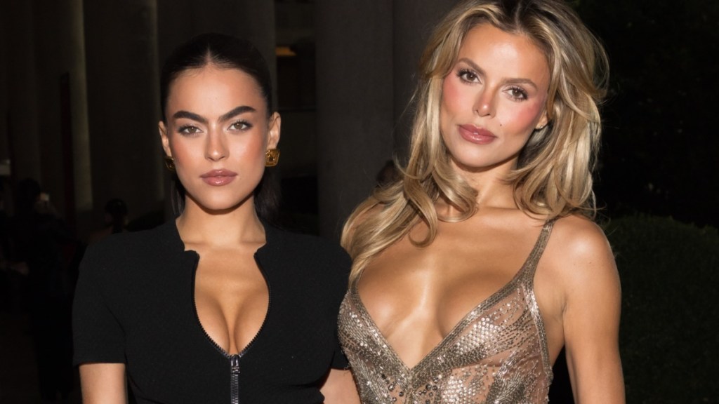 Brooks Nader Is ‘Serving Looks’ in Sheer Slip Dress, Fans Say