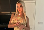 Livvy Dunne in Gold Mini Skirt Has the Internet in Awe