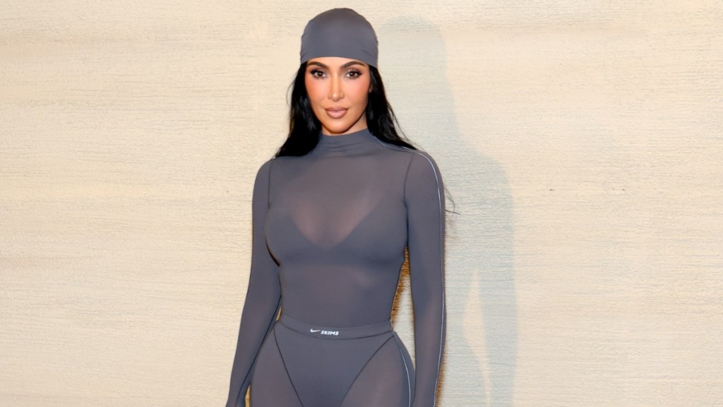 Kim Kardashian's Mirror Selfie With Sheer Bra Top Will Make You Look Twice