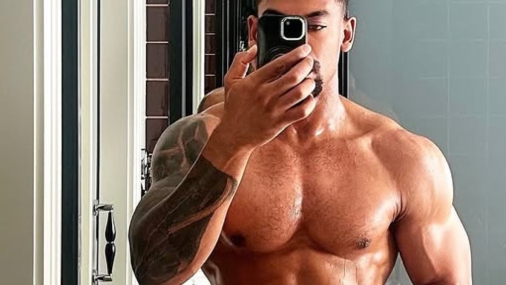 Aaron Pierre's Shirtless Mirror Selfie Has Fans Saying 'Teyana Taylor We Get It'
