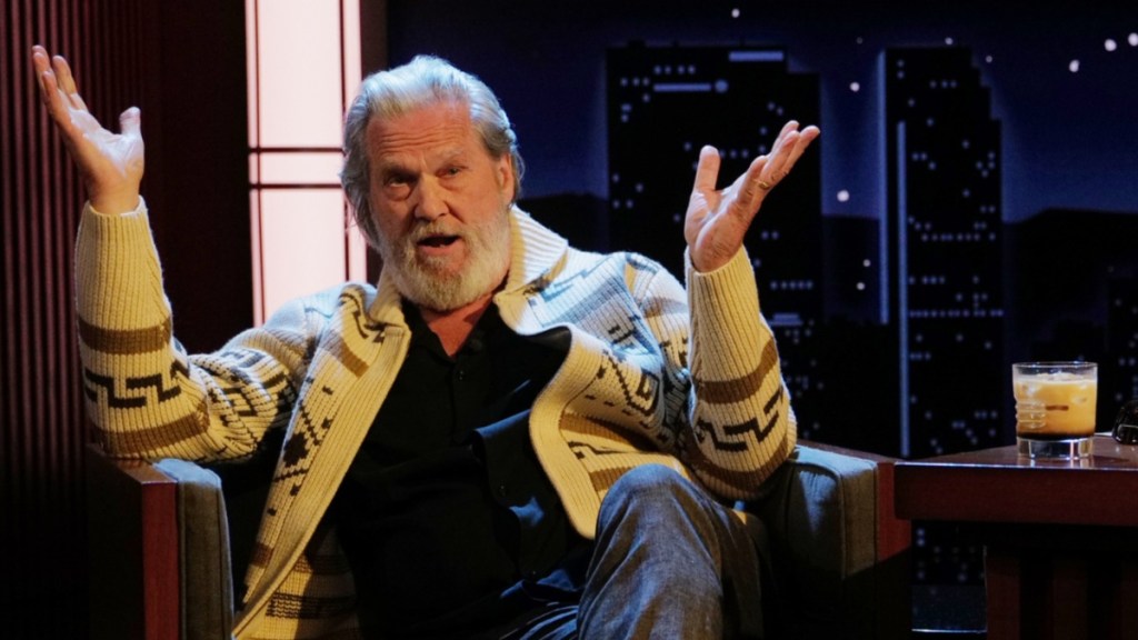 Jeff Bridges Channels His Inner Big Lebowski & Drops an F Bomb