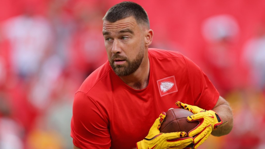 Travis Kelce Falling Face Front & Doing Headstand Draws Fans Reaction