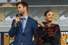 Tessa Thompson Calls Chris Hemsworth 'Baby With Muscles, A Very Big Infant'