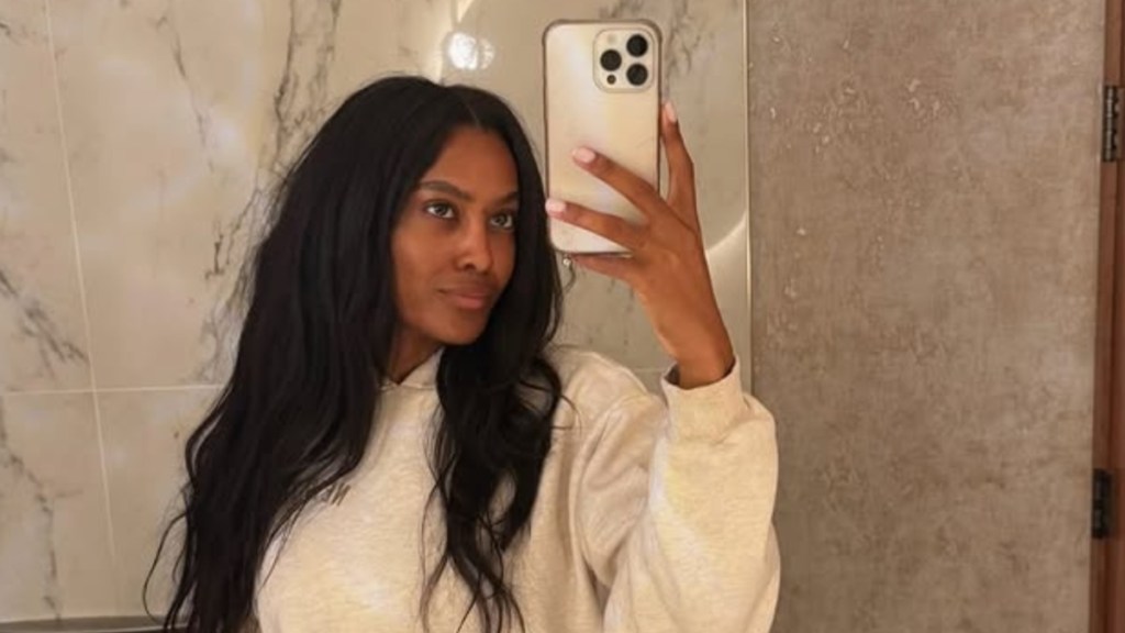 Ciara Miller Wearing Unique Bra Top Has Fans Saying 'God Damn'