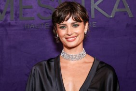 Taylor Hill's Backless Bejeweled Dress Is Unmissable