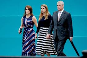 Princess Eugenie of York, Princess Beatrice of York and Prince Andrew