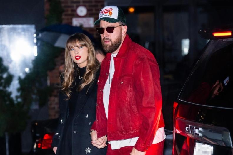 Taylor Swift and Travis Kelce