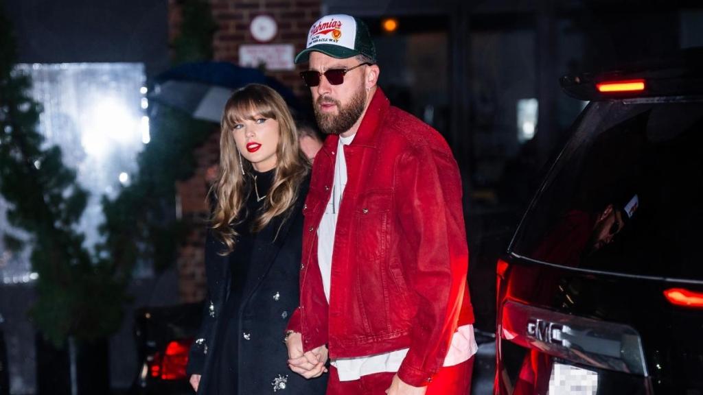 Taylor Swift and Travis Kelce