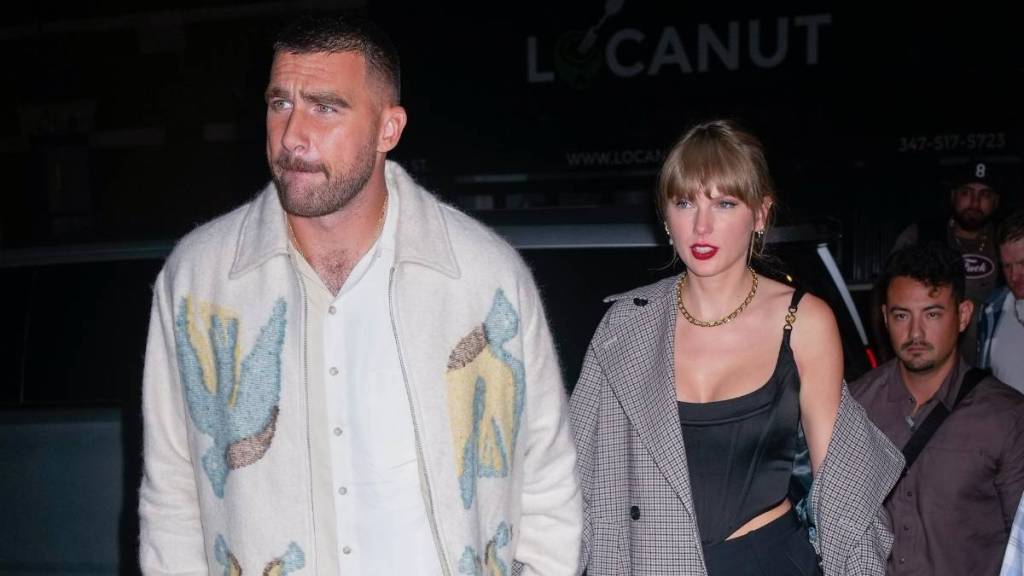 Taylor Swift and Travis Kelce