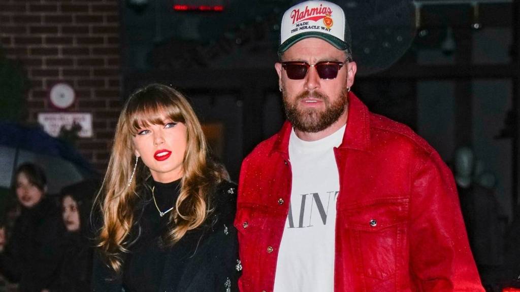 Taylor Swift and Travis Kelce