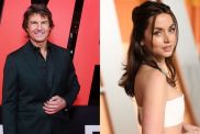 Tom Cruise and Ana de Armas