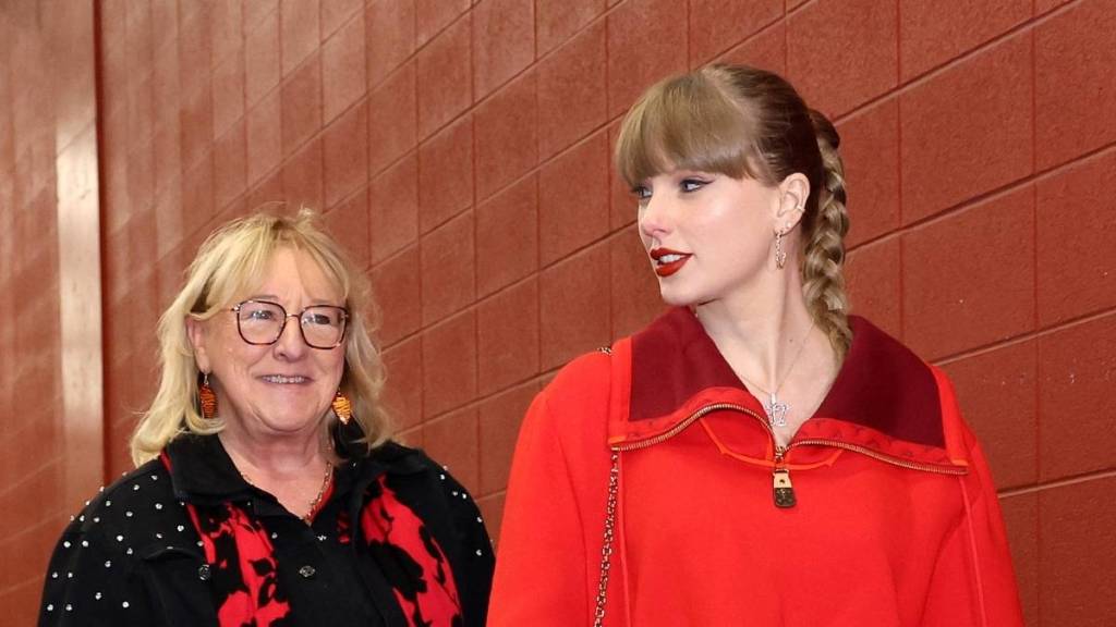 Donna Kelce Sports Taylor Swift Merch To Make up for Singer’s Absence at Chiefs’ Game