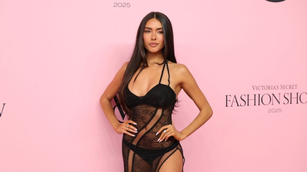 Madison Beer Is ‘Outmugging Models’ in Black Sheer Dress, Fans Say