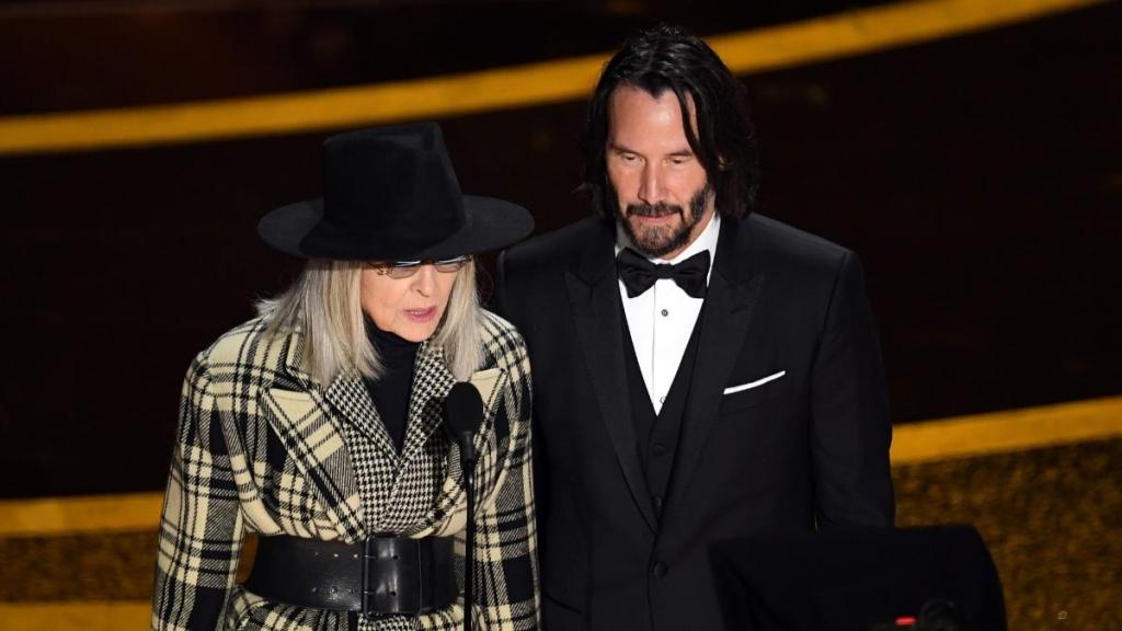 Diane Keaton Gets Heartfelt Tribute From Keanu Reeves