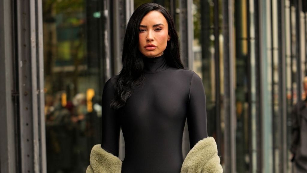 Fans Say Demi Lovato's Paris Bodysuit Moment Marks 'It Girl' Status