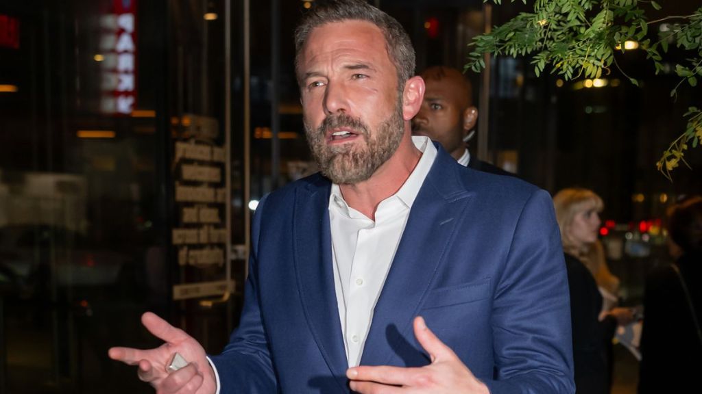 Ben Affleck Channels 'Sad Affleck' Smoking Meme in Photos