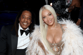 Beyonce with Jay Z