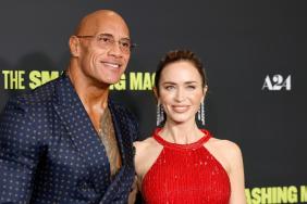 Emily Blunt Hypes up New Dwayne Johnson & Martin Scorsese Mob Movie With 'Astonishing Story'