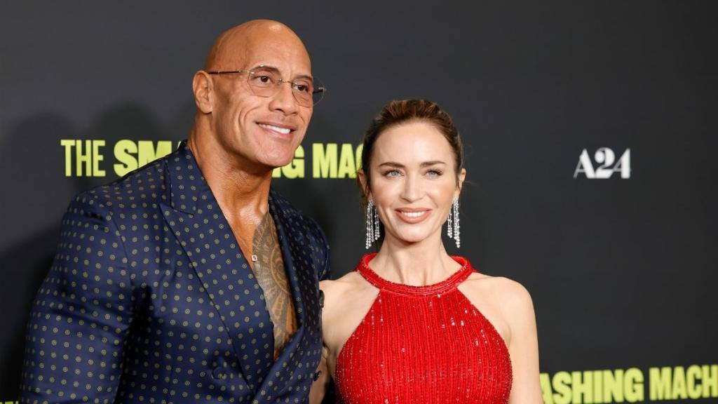 Emily Blunt Hypes up New Dwayne Johnson & Martin Scorsese Mob Movie With 'Astonishing Story'