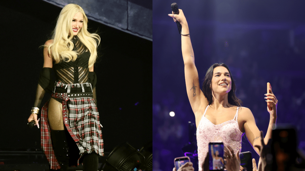 Dua Lipa and Gwen Stefani duet
