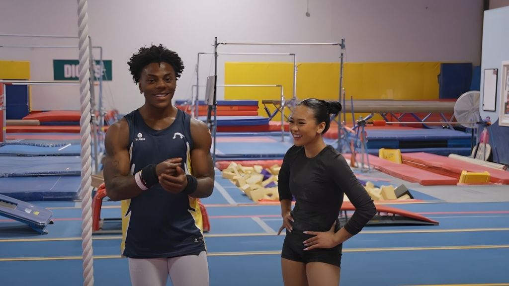 IShowSpeed in ‘Generational Aura Debt’ After Farting in Front of This Olympic Gymnast