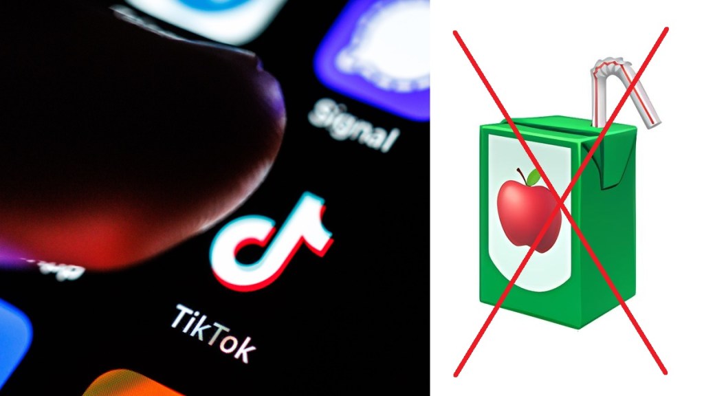 What Juice Box Emoji Meaning TikTok Ban Explained Controversy