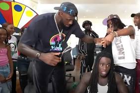 Kai Cenat Gets a New Haircut From Lebron James on Stream