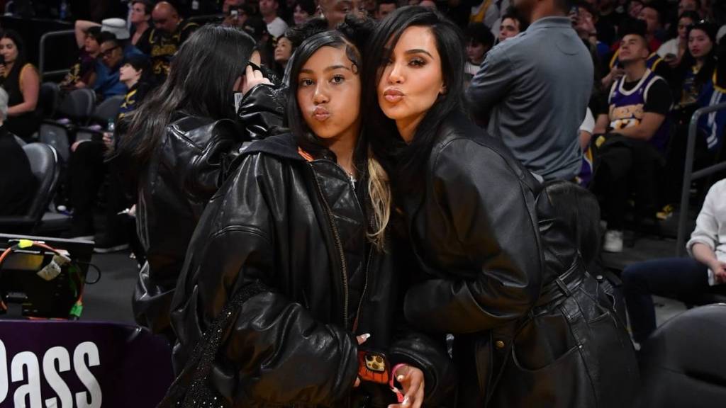 kim kardashian and north west