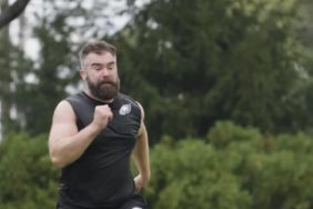 Jason Kelce Sweats Through 'Humbling' NFL Workout Routine