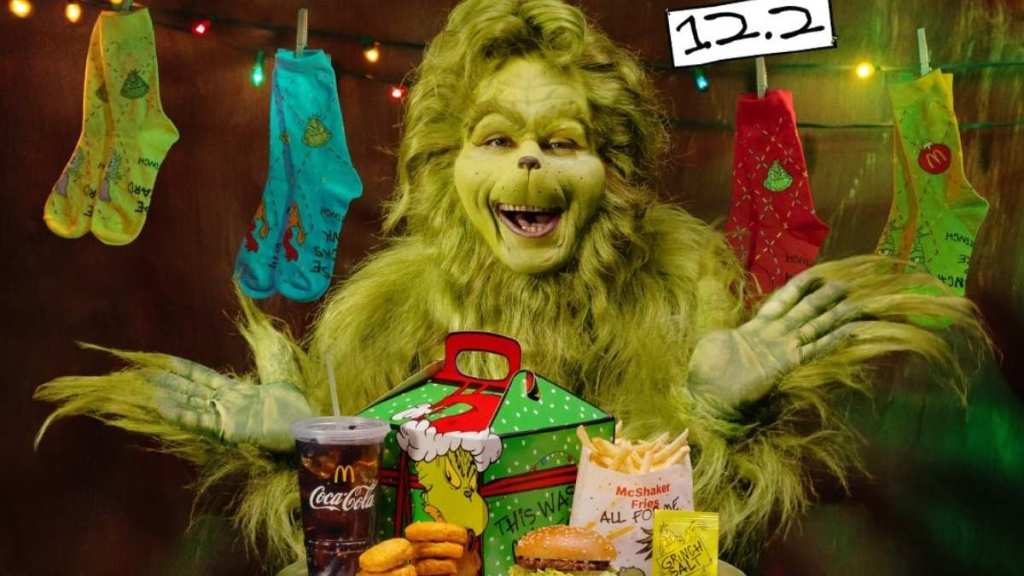 McDonald’s Launches Grinch Menu With Pickle Fries & This Special Item