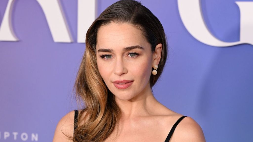 Emilia Clarke in Sheer Lace Dress Is Impossible to Ignore