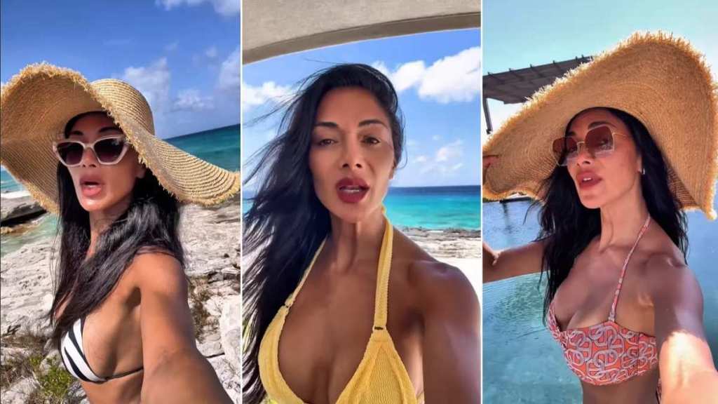 Nicole Scherzinger’s Bikini Photos Unleash Full-on Wild Energy