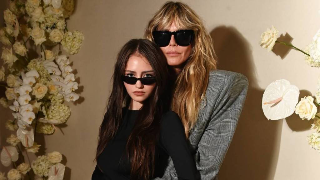 Heidi Klum & Daughter Leni Klum's Lace Ligerie Photos Are Perfection