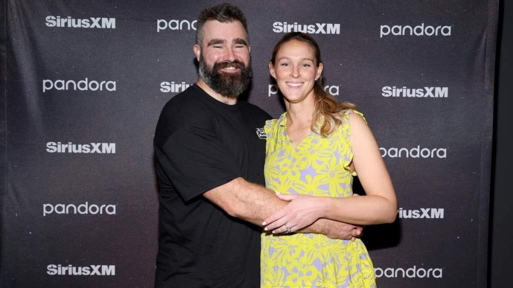 Jason Kelce’s Wife on Having a 5th Baby: ‘A Human Just Exited My Vagina'
