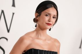 Nina Dobrev Wearing Striped Bikini Is Impossible to Ignore