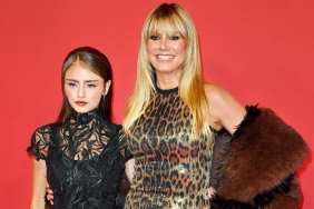 Heidi Klum & Daughter Leni Get Playful in Minidress, Bodysuit Video