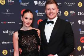 Adam Peaty and Holly Ramsay