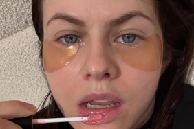 Alexandra Daddario Applying Lipgloss Is Guaranteed to Distract You