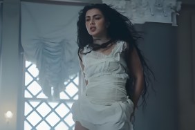 Charli XCX Lying Down in Sheer White Dress Will Make You Look Twice