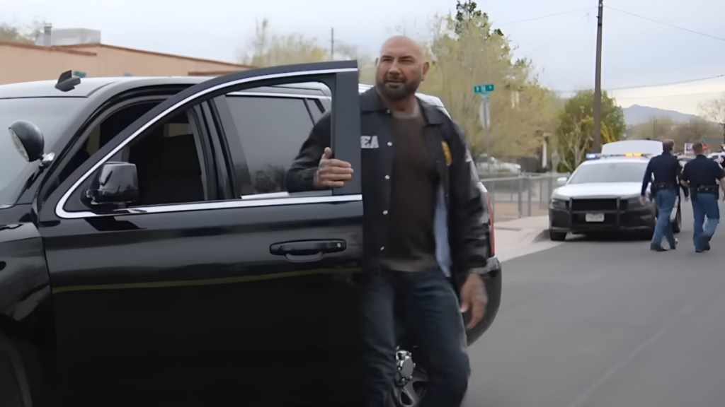 Dave Bautista trap house 2 sequel