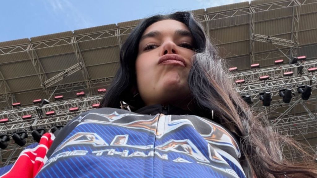 Dua Lipa's Low-Angle Selfie in Jeans Will Make You Look Twice
